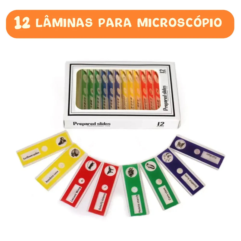 Microscopic - Microscópio Portátil Infantil: Explore o Mundo Microscópico de Forma Divertida e Educativa